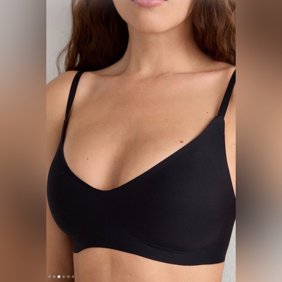 NWT Intimissimi Laila Microfiber Bra Designed In Italy Black Sz S MSRP $65 - Picture 2 of 10